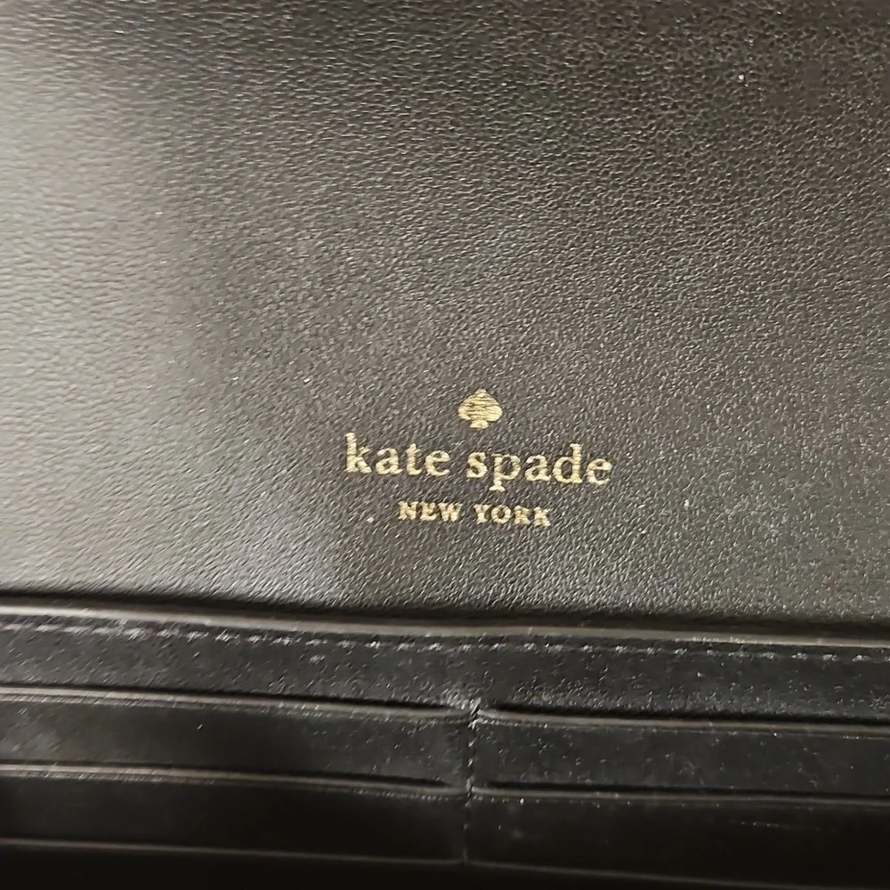 Kate Spade Black and White Dot Wallet